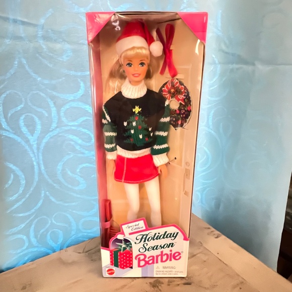 1996 Holiday Season Special Edition Barbie Doll #15582 Vintage NIB - Picture 1 of 10